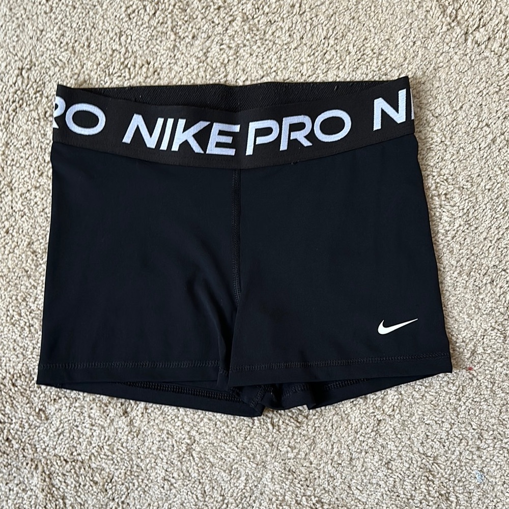 Nike Pro Black Athletic Shorts